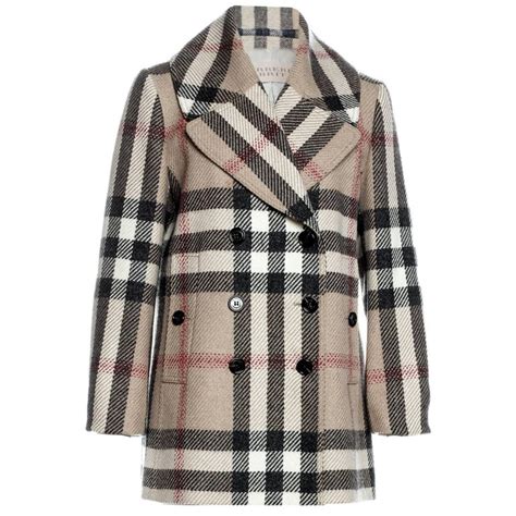 burberry wool coat for sale|burberry plaid wool coat women.